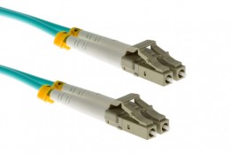 H05-MMLCLC10-001-FIBER MM Duplex LC-LC - 50/125 10Ghz OM3 - 1M patch cable
