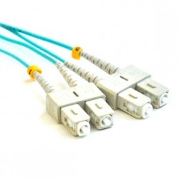 H05-MMSCSC10-001-FIBER MM Duplex SC-SC - 50/125 10Ghz OM3 - 1M patch cable