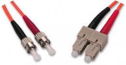 H05-MMSTSC62-015-FIBER MM Duplex ST-SC - 62.5/125 - 15M patch cable