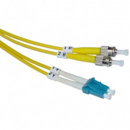 H05-SMLCST09-005-FIBER SM Duplex LC-ST - 9/125 - 5M patch cable