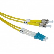 H05-SMLCST09-015-FIBER SM Duplex LC-ST - 9/125 - 15M patch cable