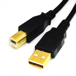 H05-USB00A/B-025-MALE USB 2.0 A-B male/male 25ft