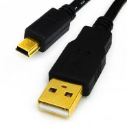 H05-USBA/BM5-010-MALE USB 2.0 A-B mini 5 - male/male 10ft