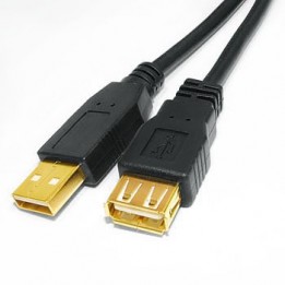 H05-USBMF000-010-MALE USB 2.0 A-A male/female 10ft