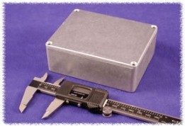 HAM-1590BBS Diecast Aluminum Enclosure 4.70"x3.70"x1.80"