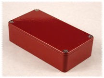 HAM-1590KRD Diecast Aluminum Enclosure 4.92"x4.92"x2.95"