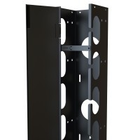 HAM-RBVCM44 44U Vertical Cable Manager - Hinged - 77"h x 6"w x 5"d