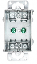 KORA-SMB20151 Single Gang Device Box w/U-Clamp & Ear 3"x2"x2-1/2" Gangable