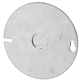 KORA-SMP20102 4'' Round Cover Plate With 1/2'' KO