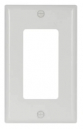 KORA-SWD45211XL Single Gang XL Decora Wall Plate - White