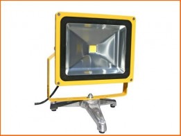 LIND-LE970LEDFS Industrial Floodlight - 50W LED 5000 lumens IP65 w/Stand