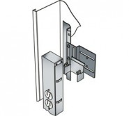 MID-PBDWR Brackets to Mount Vertical Power Strips on DWR Cabinets