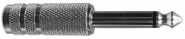 MODE-246000 1/4" Mono Metal Plug - Nickel