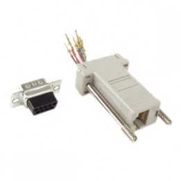 MODE-323210 DB9 male to RJ12/45 adapter