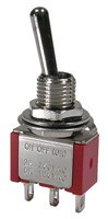 MODE-412360 Sub-Miniature Toggle Switch - On/Off/MOn SPDT - 5A 125Vac