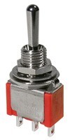 MODE-412370 Sub-Miniature Toggle Switch - MOn/Off/MOn SPDT - 5A 125Vac