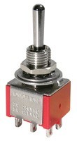 MODE-412470 Sub-Miniature Toggle Switch - MOn/Off/MOn DPDT - 5A 125Vac