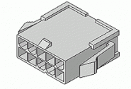 MOLX-39012161 Molex - Mini-Fit Jr - 16pos Dual Row Panel Mount Plug