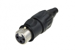 NEU-NC3FXTOP Neutrik - 3 Pole XLR female Cable Connector Heavy Duty IP65