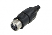 NEU-NC3FXTOP Neutrik - 3 Pole XLR female Cable Connector Heavy Duty IP65