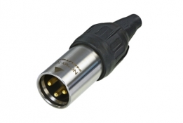 NEU-NC3MXTOP Neutrik - 3 Pole XLR male Cable Connector Heavy Duty IP65