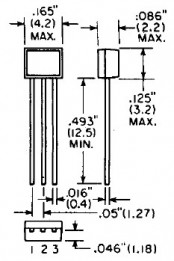 NTE-2359 Digital w/2 Built–In 47k Bias Resistors (NPN)