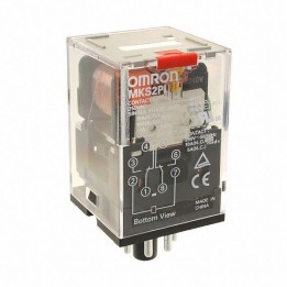 OMRON-MKS2PIAC120 Power Relay DPDT- 10A 120Vac