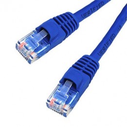 PAT-C5EBL000-025-BLUE Patch Cord moulded Cat5E - blue - 25’