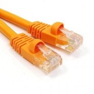 PAT-C5EOR000-003-ORANGE Patch Cord moulded Cat5E - orange - 3’