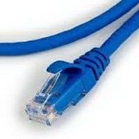 PAT-C6BL0000-030-BLUE Patch Cord moulded Cat6 - blue - 30’