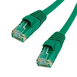 PAT-C6GN0000-005-GREEN Patch Cord moulded Cat6 - green - 5’