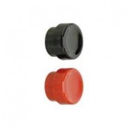 PHIL-3014436 Push Button Switch Caps - Red & Black