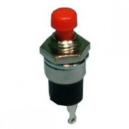 PHIL-302299 Sub-Mini Push Button Switch MOff/On - SPST 1A 125Vac (2/pkg)