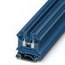 PHX-3001514 UK3N - Feed Thru Terminal Block - 28-12ga 20A 600V - Blue