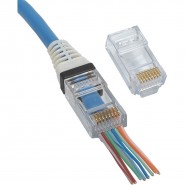 PLA-105004 EZ-RJ45 CAT6 Connectors. (bulk)