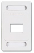 SIE-MXFPS0202 MAX Face plate - 2 port - White