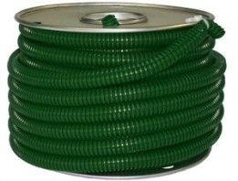 SLO-SL0750/0-015-GREEN 3/4" polyethylene Split Loom - Green - (15m)