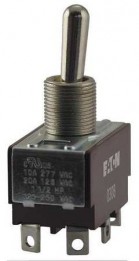 SWI-XTD2B1A Toggle Switch - On / Off / On - SPDT - 0.250" Spade