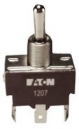 SWI-XTD2G1A Toggle Switch - On / Off / MOn - SPDT - 0.250" Spade