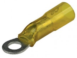 TEC-761652B Ring Terminal - crimp/shrink 12 - 10ga #10 stud (500pk)