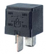 TEC-WAY75360 Micro Relay - 4 Terminal - SPST- NO - 12V 70A w/resistor