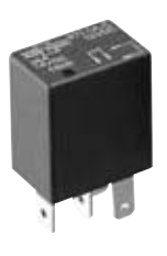 TEC-WAY75724 Micro Relay - 5 Terminal - SPDT- 12V 35/20A w/resistor