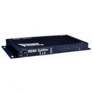VAN-280718 (D) HDMI 1 x 8 Splitter / Extender - 2xCAT5e - 110'