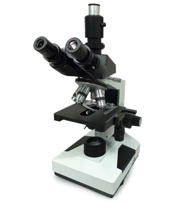 011306-1000C Microscope, LED Trinocular Head w/ Phototube