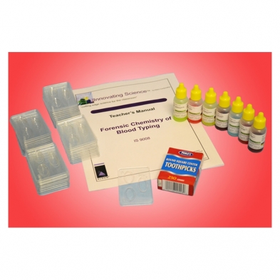  Forensic Chemistry of Blood Typing Kit