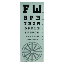 117-3200 Eye Chart, DISCONTINUED