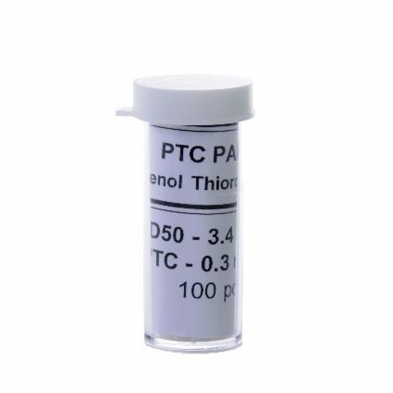 223-0100 PTC Taste Paper Strips, 100 strips/vial