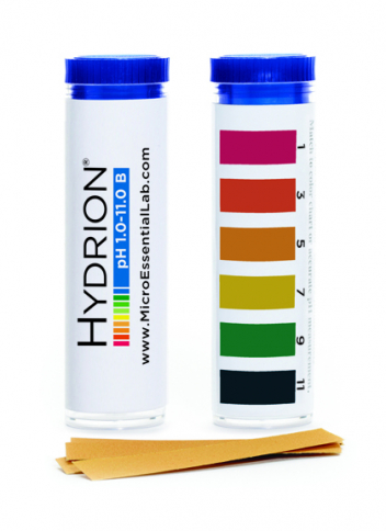  Hydrion pH Paper Strips