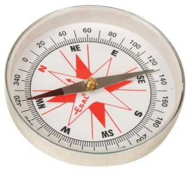 445-8590 Large Aluminum Compass