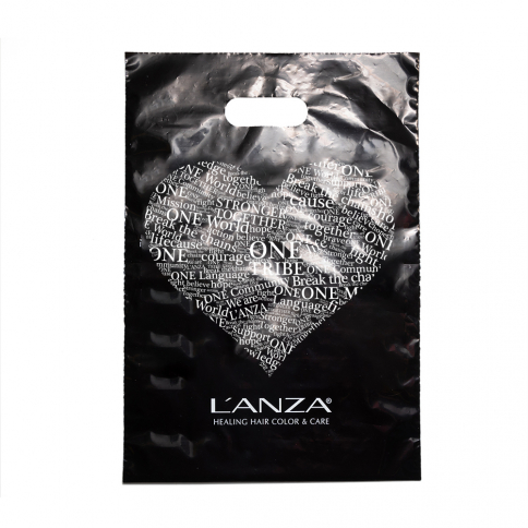 A00009A L'ANZA Retail Bag, Black (50 Pack)